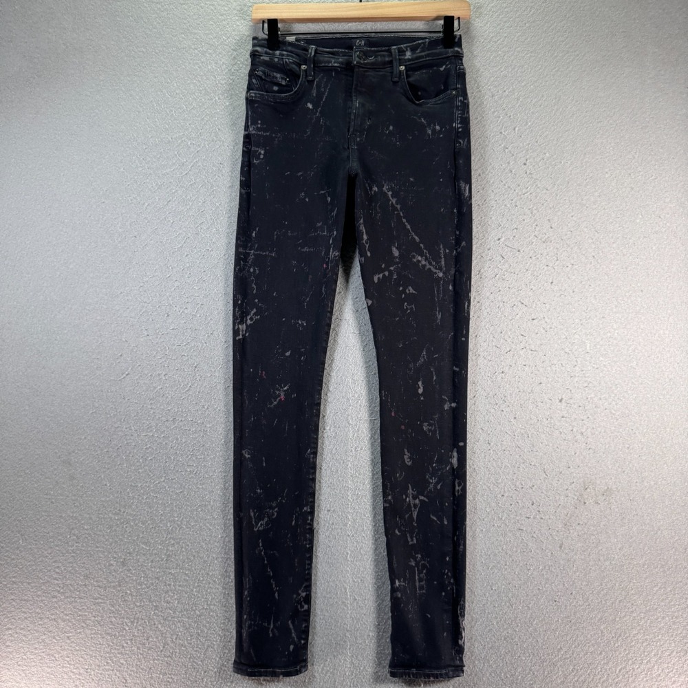 Citizens of Humanity Rocket Skinny Jeans Womens 27 Starry Black Comfort Stretch